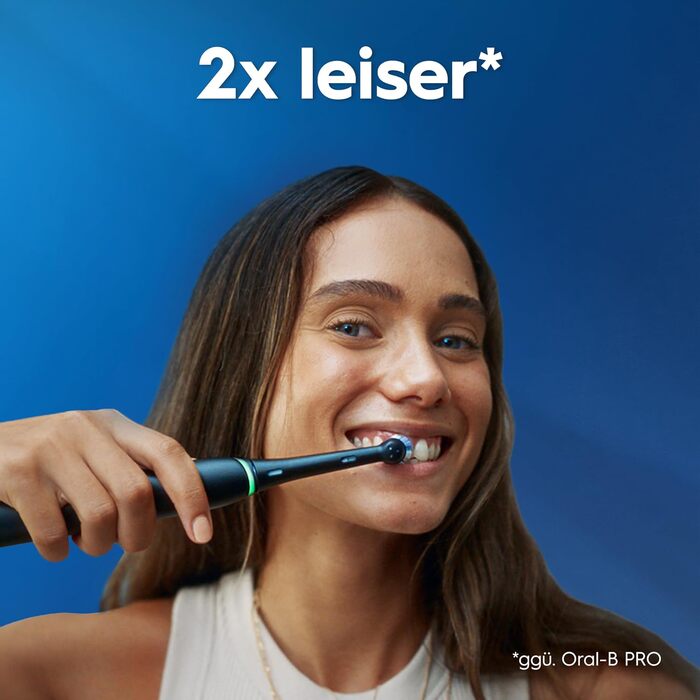 Електрична зубна щітка Oral-B iO Series 3, набір з 2 шт (Чорний та Рожевий), 2 додаткові насадки та футляр