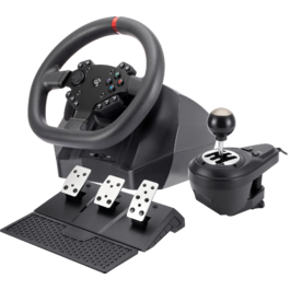 Ігрове кермо GamePro RW575PM з педалями та коробкою передач XBOX ONE/PS4/PS3/PC/SWITCH