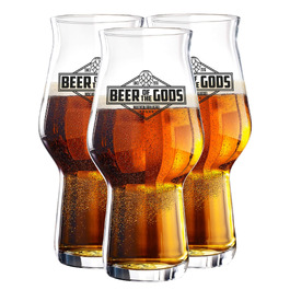 Набір пивних келихів WACKEN BRAUEREI 3 шт. для стауту, IPA, Pale Ale - 300/500 мл, Craft Beer, придатні для мийки в посудомийній машині
