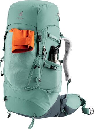 Жіночий трекінговий рюкзак deuter Aircontact Core 45+10 SL, 45+10 л, нефрит-графіт, модель 2024