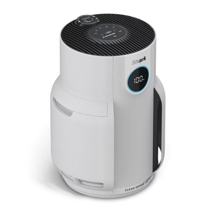 Очищувач повітря Shark NeverChange5 HP150UK для дому та спальні, площею до 60 м², HEPA-фільтр на 5 років, видалення 99,97% алергенів, пилу та пилку