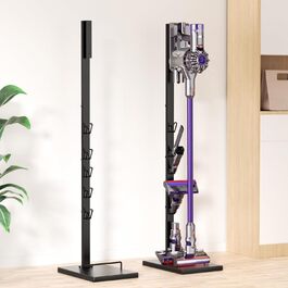Підставка-органайзер для акумуляторних пилососів Dyson V15, V12 Slim, V11, V10, V8, V7, V6, Detect, Absolute, DC58, DC62, DC74 – тримач для аксесуарів, сумісний з Dyson