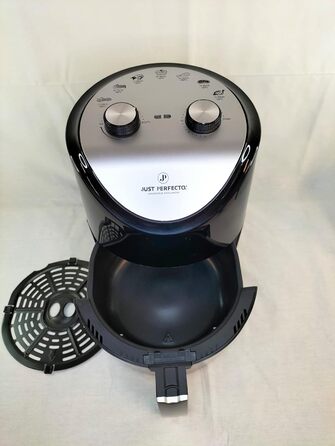 Аерофритюрниця Just Perfecto 3,5 л, 1200 Вт, 7 програм, до 200°C, без олії, для картоплі фрі, здорове приготування