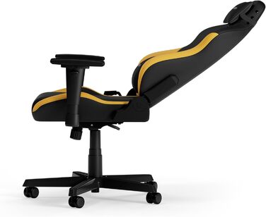Ігрове крісло DXRacer DRIFTING L, чорне/жовте, EPU шкіра, оригінал