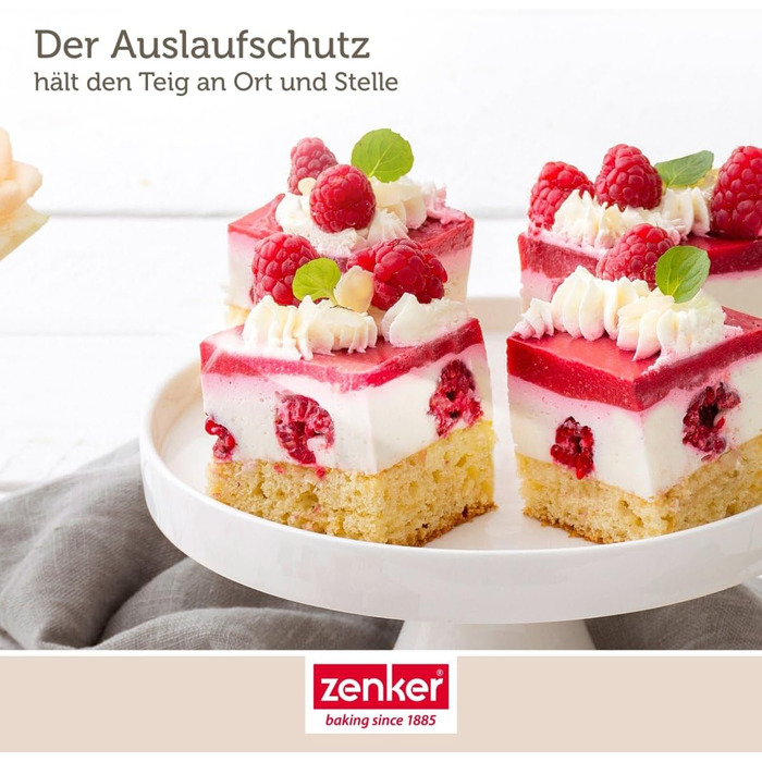 Форма для випічки Zenker прямокутна з кришкою DELUXE, коробка для транспортування випічки з емальованим дном, дека для випічки з кришкою (колір: Чорний/Прозорий/Червоний), кількість: 1 шт. з транспортувальною кришкою Single
