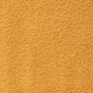Набір рушників для обличчя Luckytowel 10 шт, 30x30 см, 100% бавовна, 600 г/м², сертифікат Oeko-Tex, золотий колір