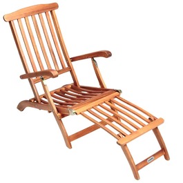 Шезлонг Queen Mary® acacia wood FSC® сертифікований 169x54x95см