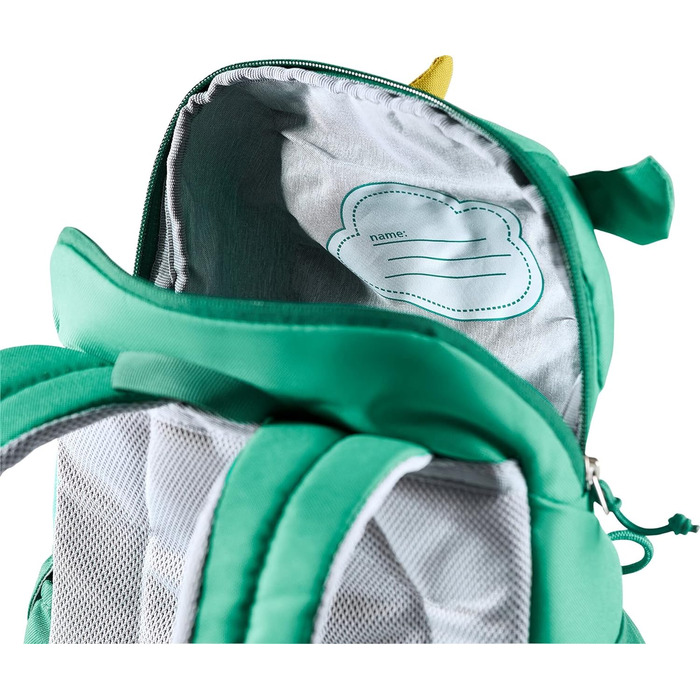 Дитячий рюкзак deuter Kikki 8 л, зелений, для школи і подорожей