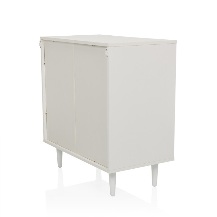 Сервант / комод LYKKJA 77x39,5x72 см 2 шухляди 2 двері білий hjh LIVING