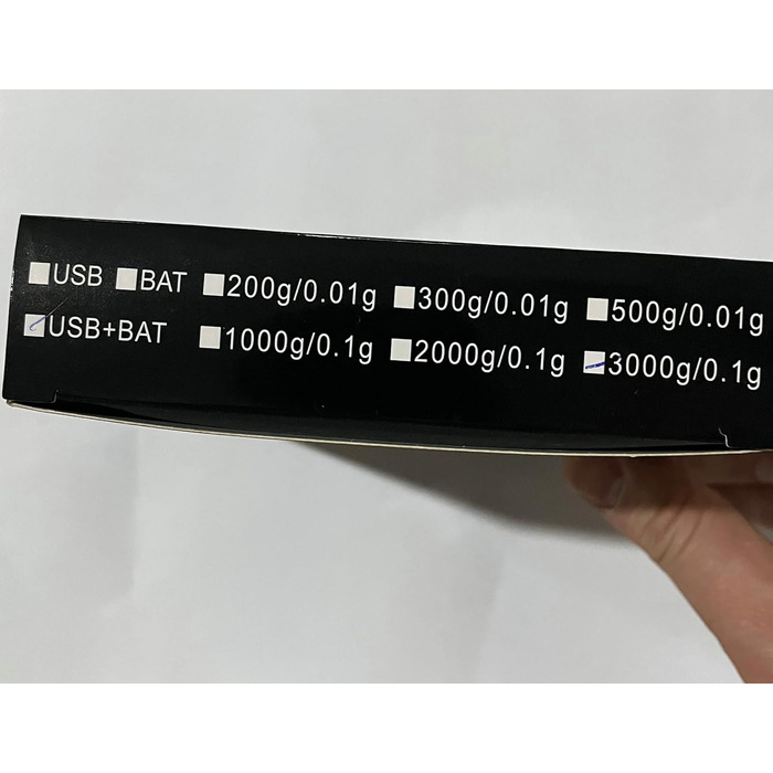 KUBEI Ваги кухонні електронні 1 кг/0,01 г, USB зарядка, цифрові, нержавіюча сталь, для ювелірних виробів, монет, порошків, випічки, високоточні