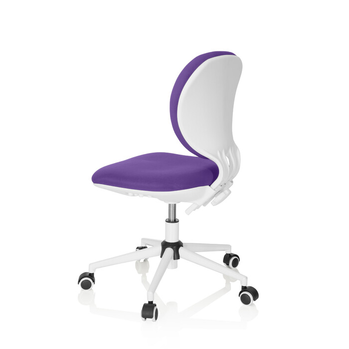 Дитячий стілець / дитячий письмовий стілець KID VIVO тканина фіолетовий hjh OFFICE