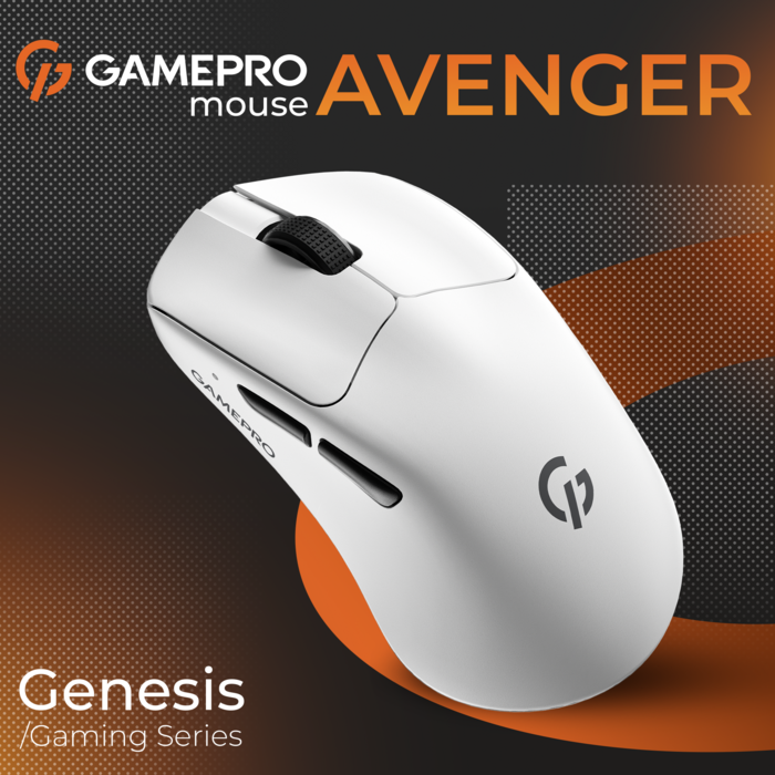 Бездротова миша GamePro Genesis  Avenger  (GM096W)