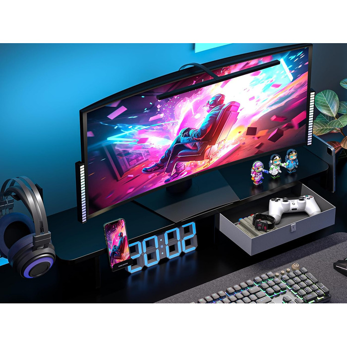 Електричний стіл WALKINGDESK із шухлядою та підставкою для монітора, регульований стіл для домашнього офісу 121,9x61 см, ергономічний стіл-трансформер з тримачем для телефону та 3 гачками