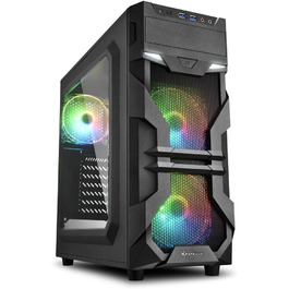 Корпус для ПК Sharkoon VG7-W RGB з підсвіткою