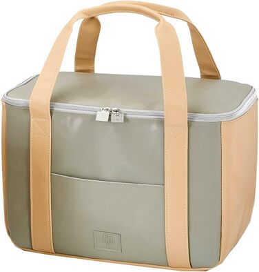 Велика термосумка Be Cool City Hazelnut L, 28 л, 44x22x29 см, для покупок, зручні ручки, елегантний дизайн