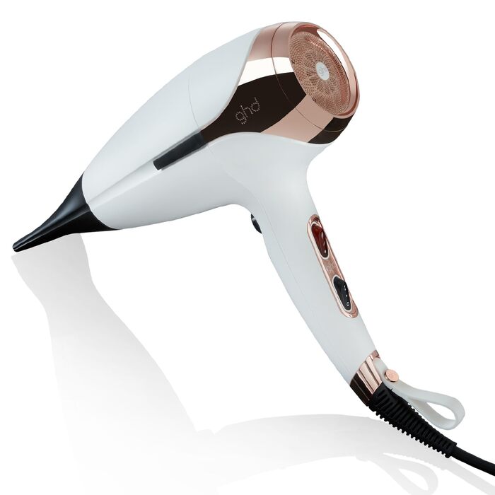 Професійний фен ghd Helios з безщітковим мотором та іонною технологією, білий