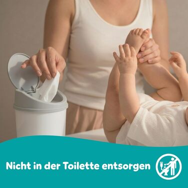 Дитячі вологі серветки Pampers Aqua Soft Touch, 15 упаковок по 60 шт (900 шт), гіпоалергенні