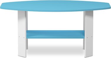 Журнальний стіл Furinno Simple Design, дерево, світло-блакитний, 54.6x90.2x41.3 см