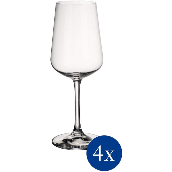 Набір келихів Villeroy & Boch Ovid, кришталеве скло, прозорі, 12 предметів