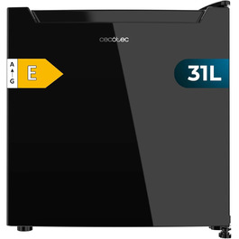 Міні-холодильник Cecotec Bolero CoolMarket TT 31 Dual Black, 31 л, з функцією охолодження та заморожування, механічне керування, знімна полиця, чорний