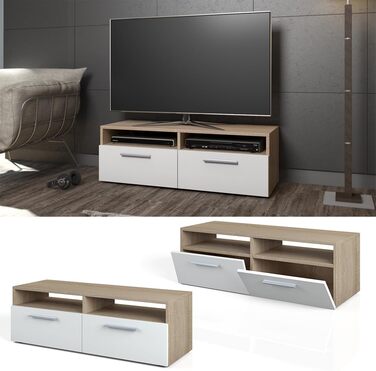 Тумба під телевізор Vicco Diego, дуб сонома, 95x38 см
