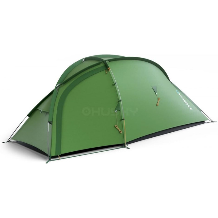 Намет Husky Extreme Light Bronder 2, зелений, легкий туристичний