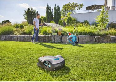 Робот-газонокосарка Gardena smart SILENO life для газонів до 1000 м², комплект зі smart Gateway