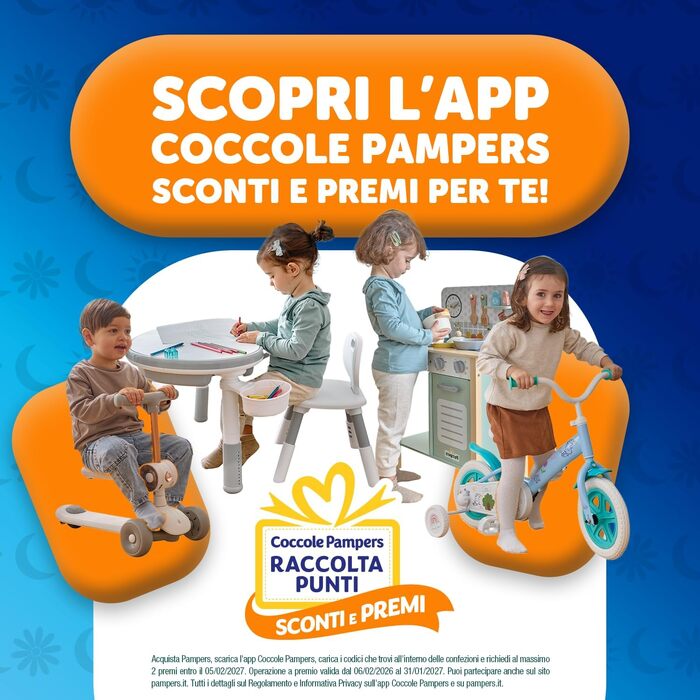 Підгузки Pampers Sonne und Mond, розмір 6 (15-30 кг), 78 шт