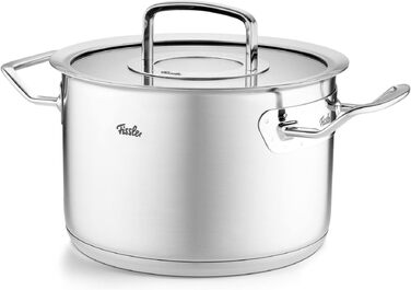 Каструля Fissler Original-Profi Collection з кришкою зі скла, нержавіюча сталь, Cookstar, для індукційних плит, 16 см, 2.1 л