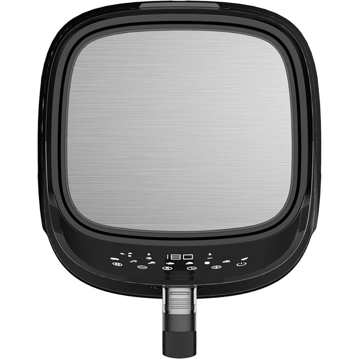 DMS XXL аерофритюрниця 6 л, 1800 Вт, цифровий дисплей, 8 програм, без олії, конвекційна піч та гриль