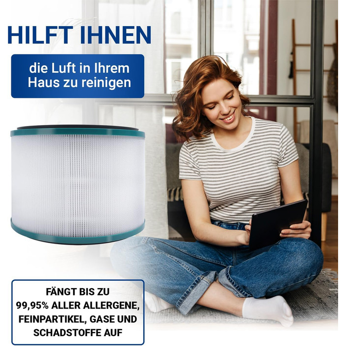 HEPA-фільтр VIOKS для очищувача повітря Dyson (967089-17, 968126-03) - 2 шт.