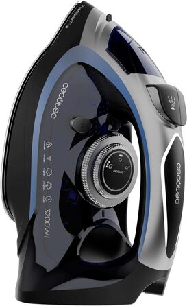 Праска Cecotec IronHero 3200 Force Anodized, 3200 Вт, паровий удар 270 г/хв, турбопідошва, антикапельна система, захист від накипу