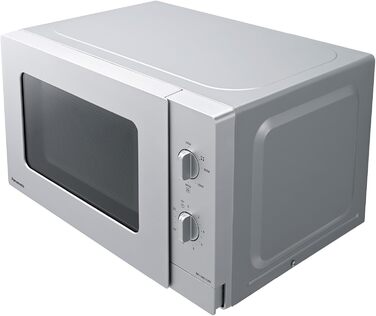 Мікрохвильова піч Panasonic NN-ST21QWEPG 20л, 800 Вт, срібляста - розморожування, 11 програм, LED-дисплей