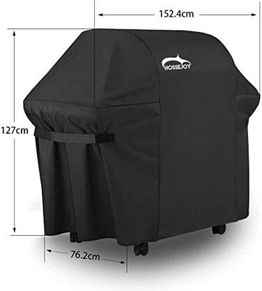 Чохол для гриля Hossejoy 152,4x127х76,2 см чорний