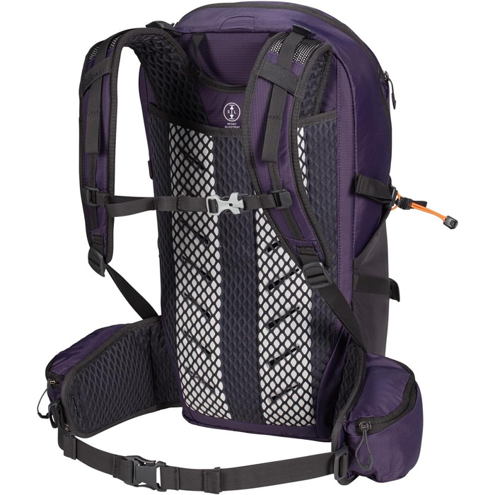 Рюкзак Jack Wolfskin Cyrox Shape 25 л унісекс для туризму, універсальний розмір, темно-фіолетовий