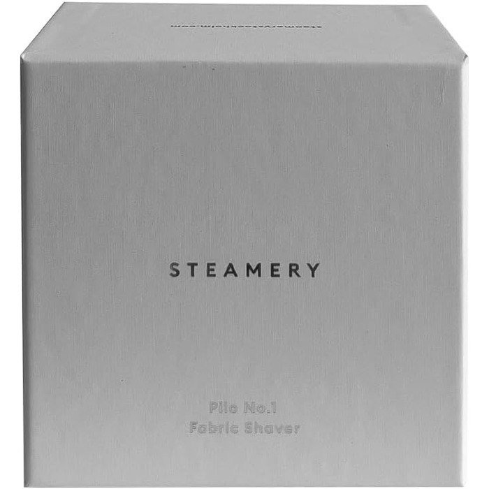 Електричний машинка для видалення катишків Steamery Pilo 1, акумуляторна, USB зарядка, сіра, для одягу та текстилю