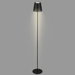 BRILONER – LED акумуляторний торшер 3 в 1, ступінчасте затемнення, сенсорне керування, бездротова, чорна, для вулиці