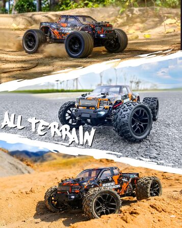 Радіокерований позашляховик Haiboxing 1/18 4WD 36 км/год, монстр-трак, водонепроникний, для дітей та дорослих