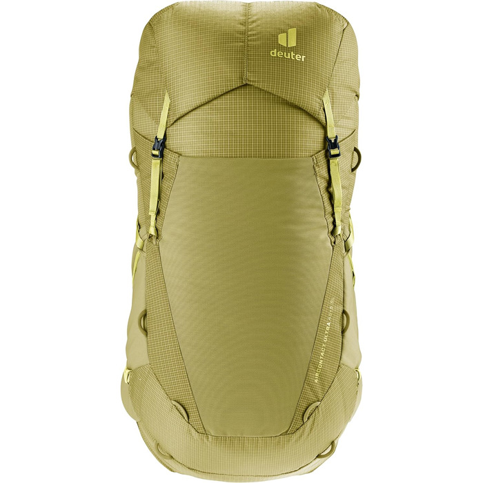 Жіночий трекінговий рюкзак Deuter Aircontact Ultra 45+5 л, ультралегкий, Linden-sprout