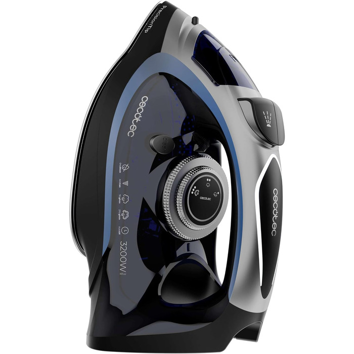 Праска Cecotec IronHero 3200 Force Anodized, 3200 Вт, паровий удар 270 г/хв, турбопідошва, антикапельна система, захист від накипу