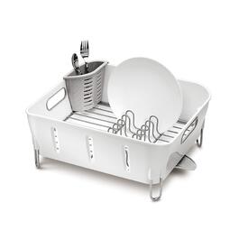Сушарка для посуду Simplehuman KT1104 компактна, біла, пластик, гарантія 5 років