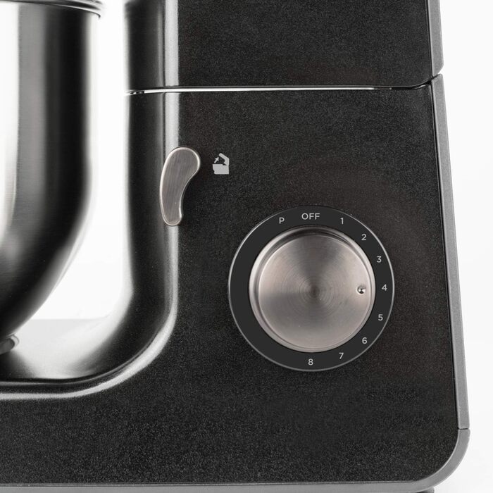 Кухонний міксер BLACK+DECKER BXKM1000E, 1000 Вт, 5,2 л, 8 швидкостей, турборежим, нержавіюча чаша, червоний