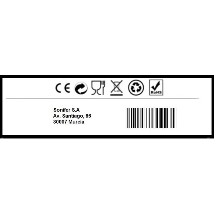 Фен Orbegozo SE 2320, 2200 Вт, чорний/рожевий