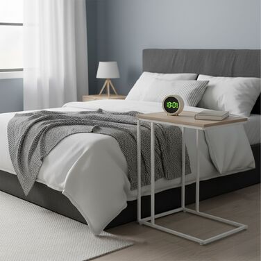 Розкладний столик Relaxdays у формі 'С'