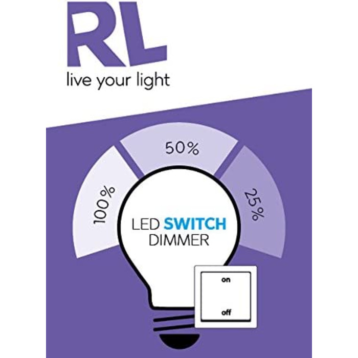 Настільна лампа Reality Leuchten Queen 2.5 Вт, інтегрований LED, матовий нікель, 15x15x24 см, енергоефективність A+