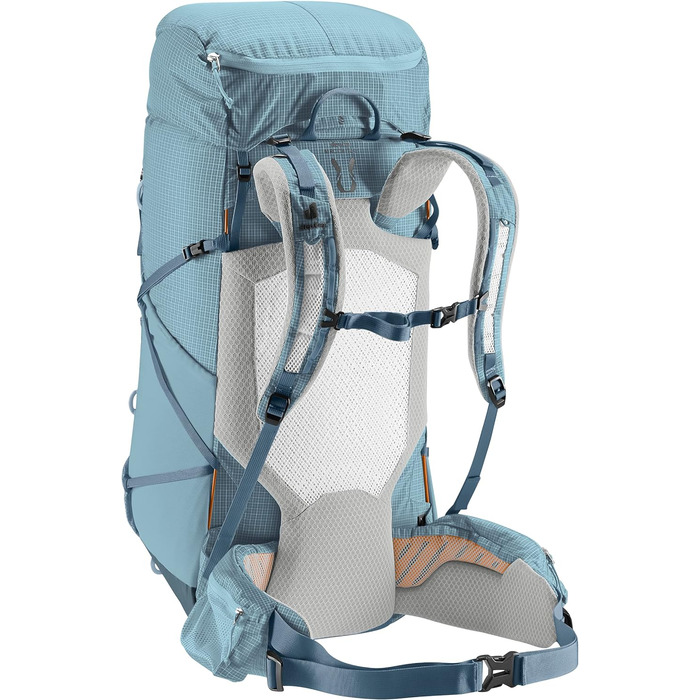 Жіночий ультралегкий трекінговий рюкзак Deuter Aircontact Ultra 45+5 л Dusk-Atlantic