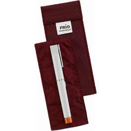 FRIO індивідуальна сумка-холодильник для діабетиків, 18x6,5 см, бордова, для 1 інсулінової ручки