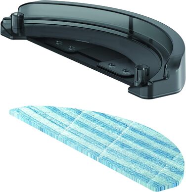 Робот-пилосос Hoover H-GO 300 HYDRO з функцією вологого прибирання для всіх типів підлог і килимів, 5 програм, 120 хв роботи, сенсор перешкод, захист від падінь