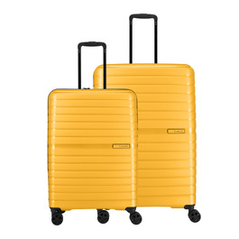 Набір валіз Travelite TRIENT (розміри L та M), жовтий, на 4-х колесах