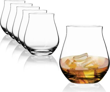 Набір склянок для рому Sahm Rum Gläser 6 шт. - 140 мл, підходить для віскі, миється в посудомийній машині